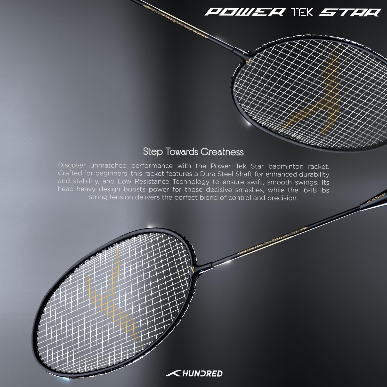 Hundred Badminton Racket 