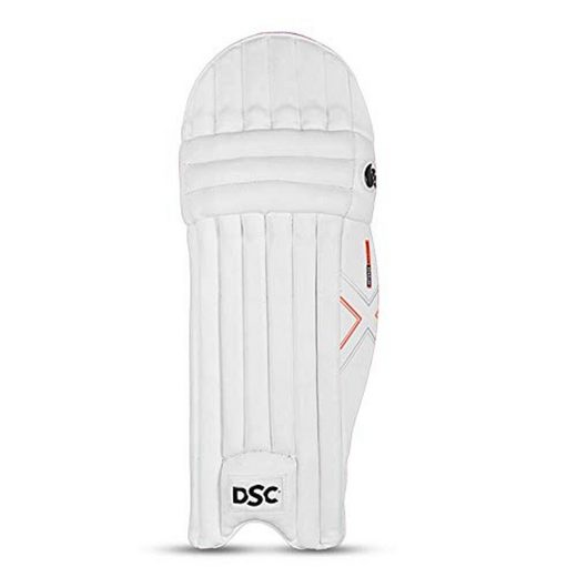 DSC Intense Attitude Cricket Batting Legguard | For Men & Boys | Material: PVC | Wide strap and ankle foam | Comfort and stability