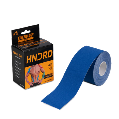 HUNDRED Kinesiologie-Tape Größe: 5 Meter | Unisex | Material: Baumwolle/Elastan | Linderung von Muskelkater und Schmerzen | Steigerung der Leistungsfähigkeit, Durchblutung und Körperwahrnehmung | Vorbeugung zukünftiger Verletzungen