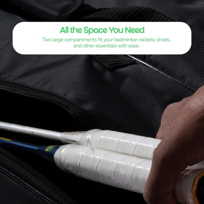 Hundred Glacio Pack Sporttasche – große Sporttasche mit separatem Schuhfach, isolierten Fächern, Tasche für nasse Kleidung und verstellbaren Trägern