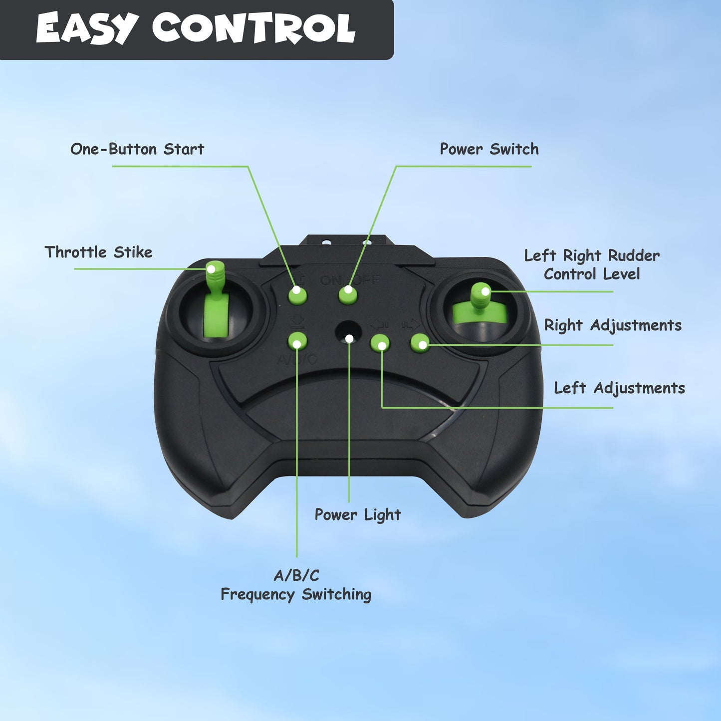 FUNFY Neuer modischer, kreativer ferngesteuerter Spielzeughubschrauber | Schwarz | Größe: 4 Zoll | ABS-Kunststoff | Tragbar, leicht, kinderfreundliches Design, perfekt als Geburtstagsgeschenk | für Kinder