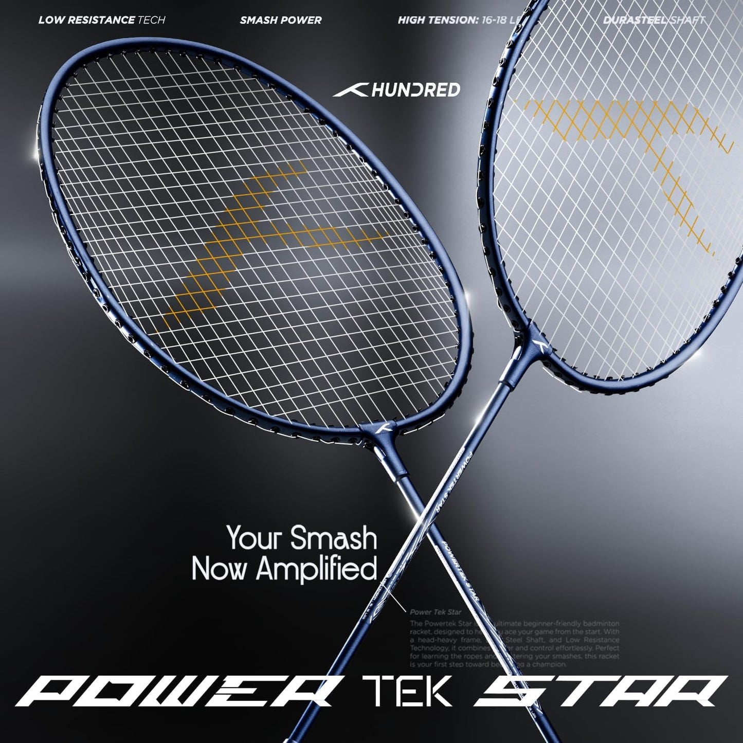 Hundred Badminton Racket 