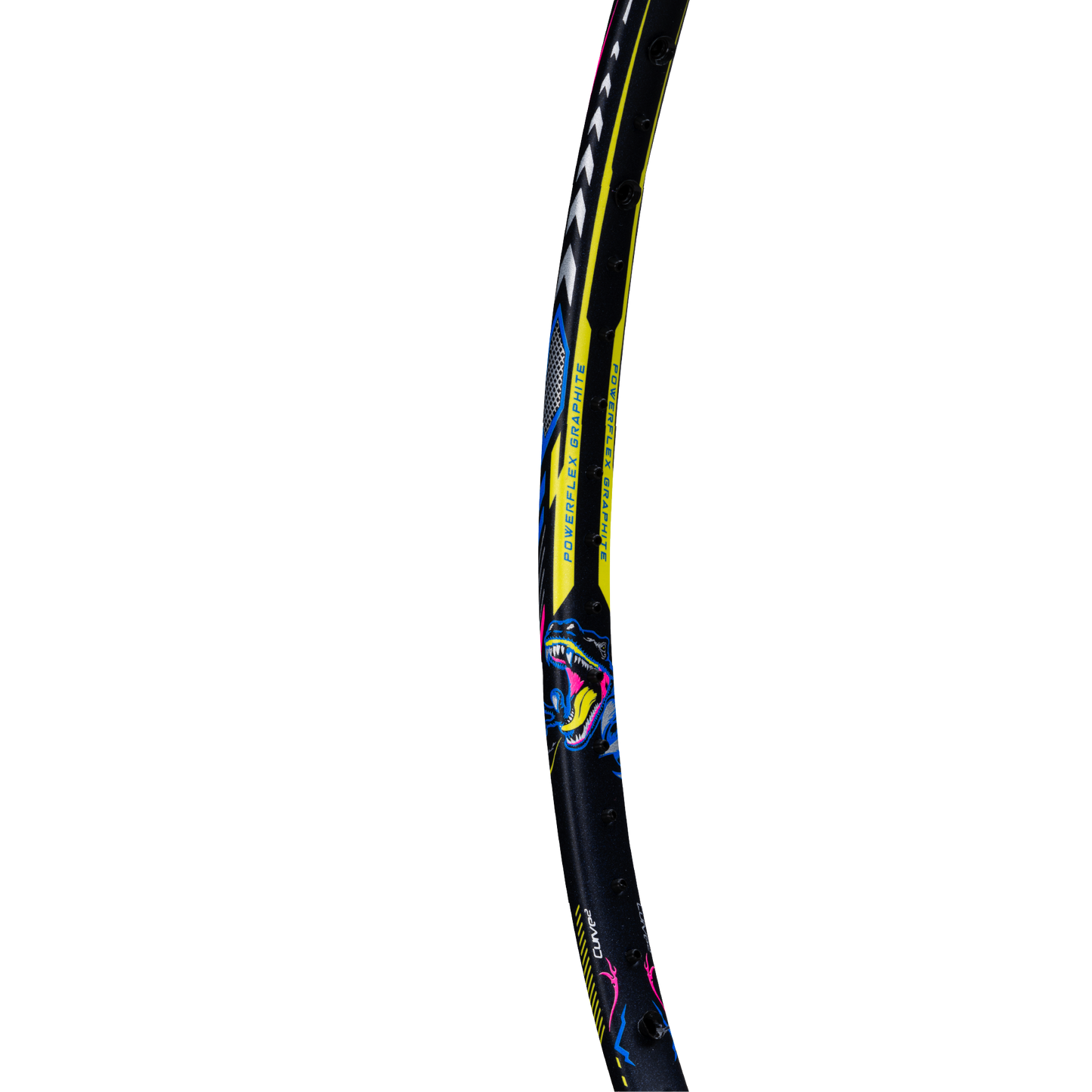 Hundred Power Slim Shaft Badmintonschläger mit Vaporshaft-Technologie – 7,0 mm flexibler Schaft | Nano PowerHead mit Curve2-Rahmen für Geschwindigkeit, Kontrolle und kraftvolle Smashes