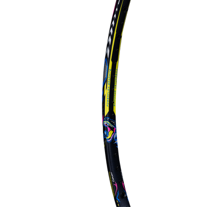 Hundred Power Slim Shaft Badmintonschläger mit Vaporshaft-Technologie – 7,0 mm flexibler Schaft | Nano PowerHead mit Curve2-Rahmen für Geschwindigkeit, Kontrolle und kraftvolle Smashes