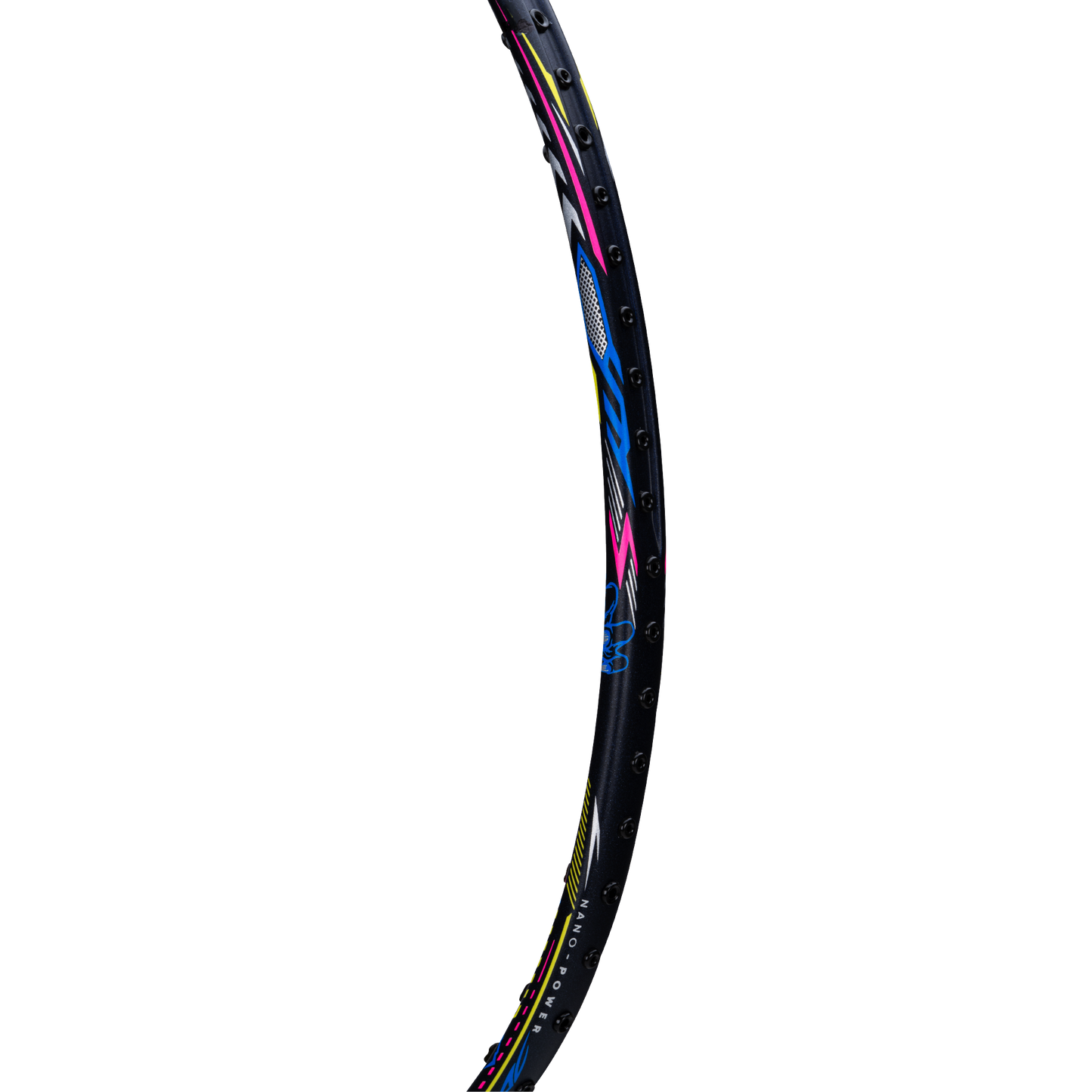 Hundred Power Slim Shaft Badmintonschläger mit Vaporshaft-Technologie – 7,0 mm flexibler Schaft | Nano PowerHead mit Curve2-Rahmen für Geschwindigkeit, Kontrolle und kraftvolle Smashes