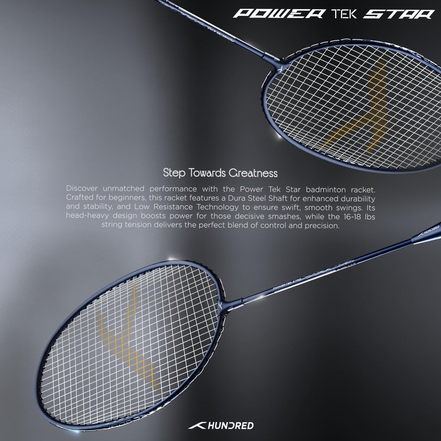 Hundred Badminton Racket 