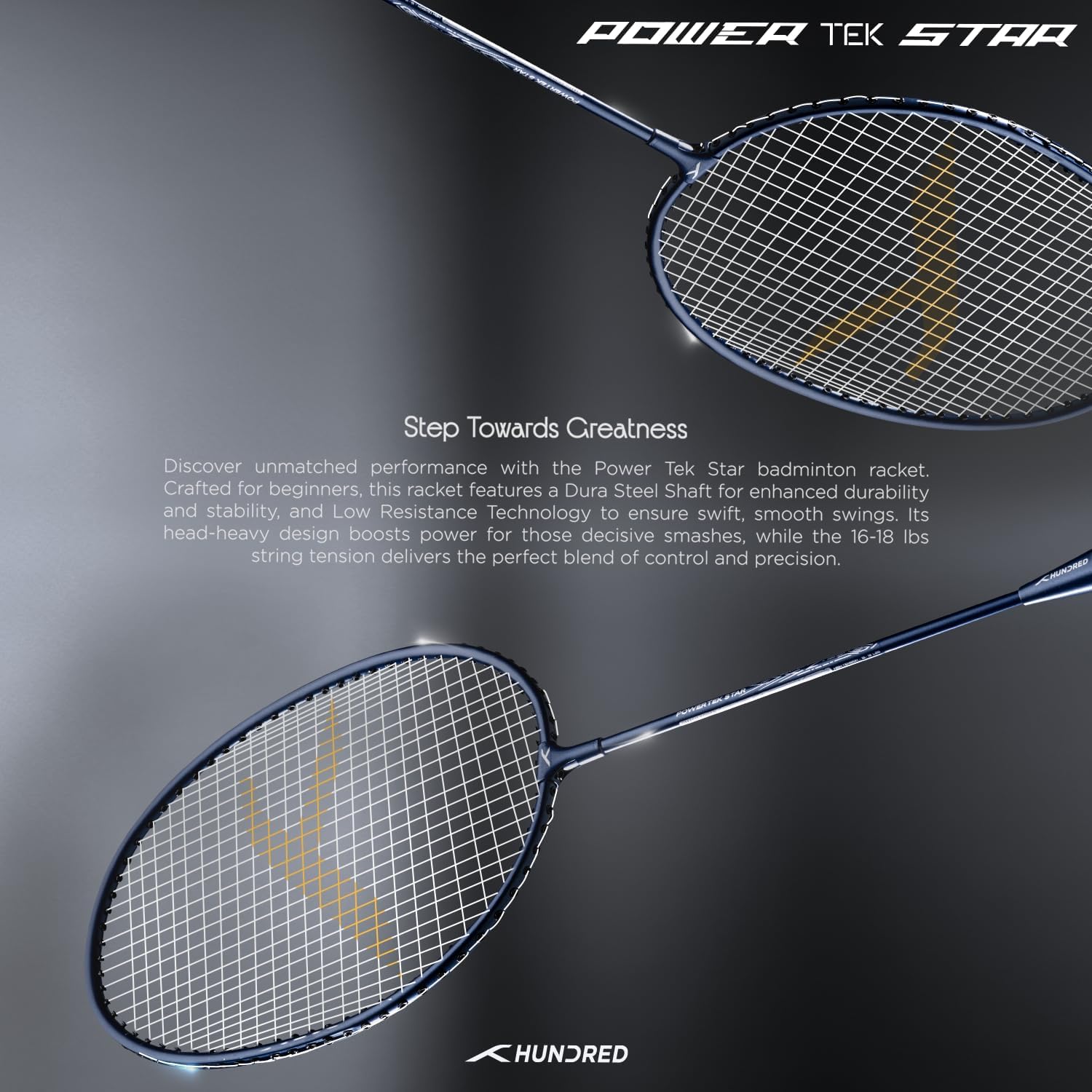 Hundred Badminton Racket 