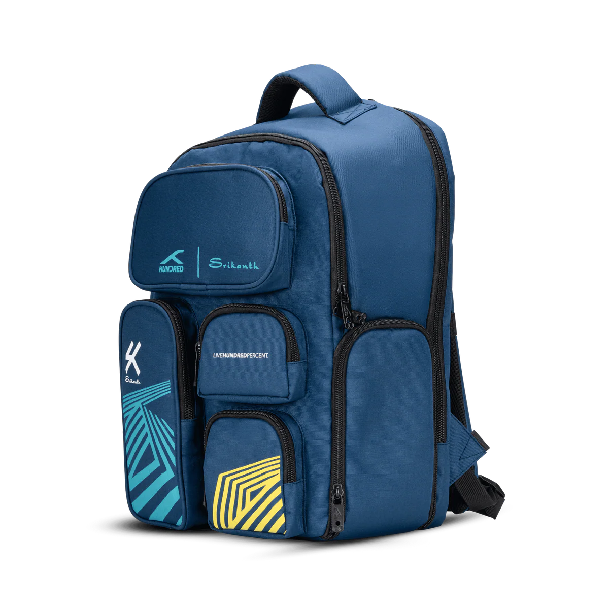 Hundred Nexus Rucksack | Geräumige und strapazierfähige Tasche mit zahlreichen Fächern | Gepolsterter Trageriemen | Ideal für Sport, Studium, Schule und Reisen | Unisex-Design