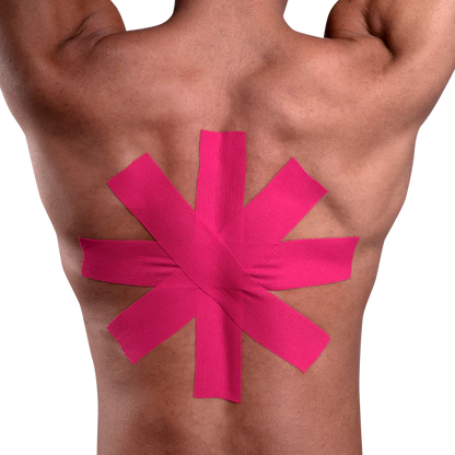 HUNDRED Kinesiologie-Tape Größe: 5 Meter | Unisex | Material: Baumwolle/Elastan | Linderung von Muskelkater und Schmerzen | Steigerung der Leistungsfähigkeit, Durchblutung und Körperwahrnehmung | Vorbeugung zukünftiger Verletzungen