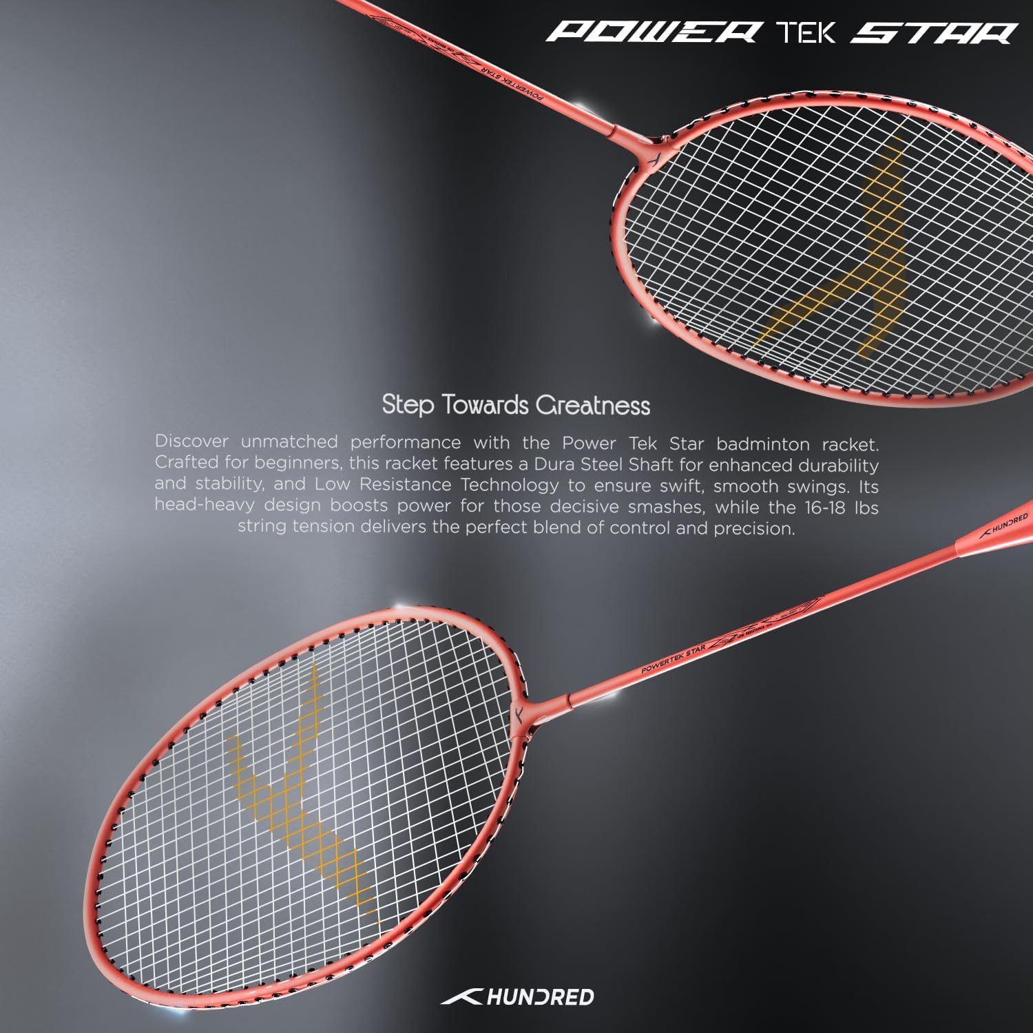 Hundred Badminton Racket 