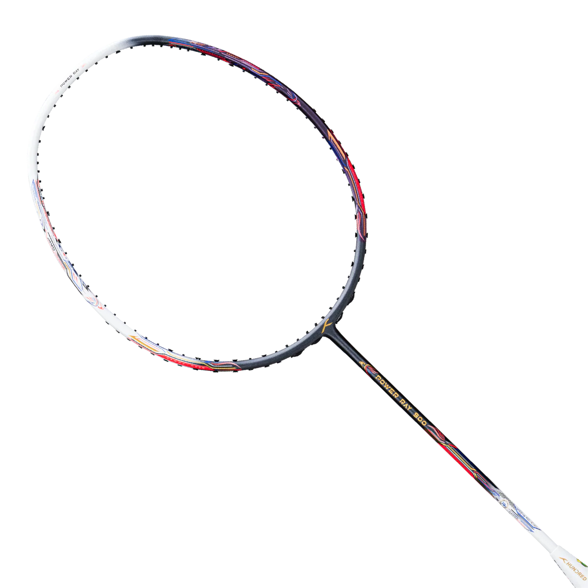 HUNDRED POWER RAY 900 Badmintonschläger – Geschwindigkeit, Kontrolle und Präzision
