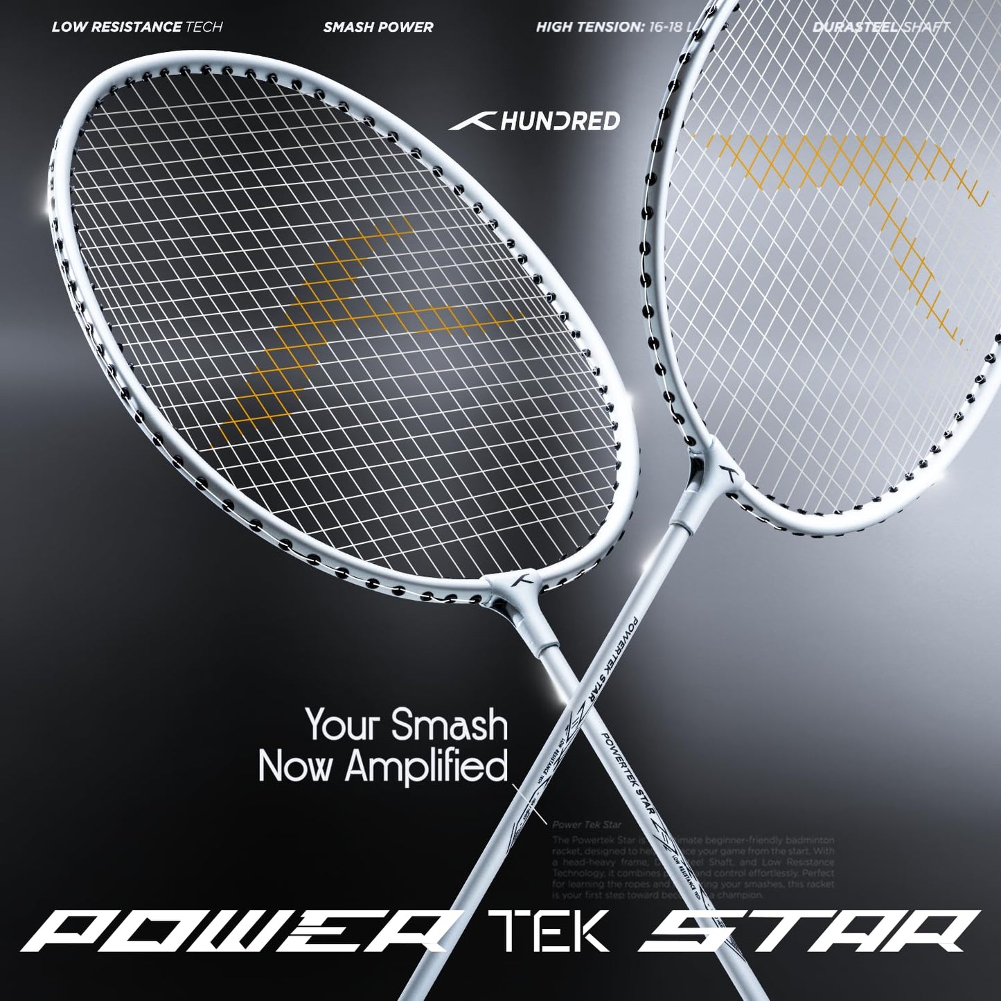 Hundred Badminton Racket 