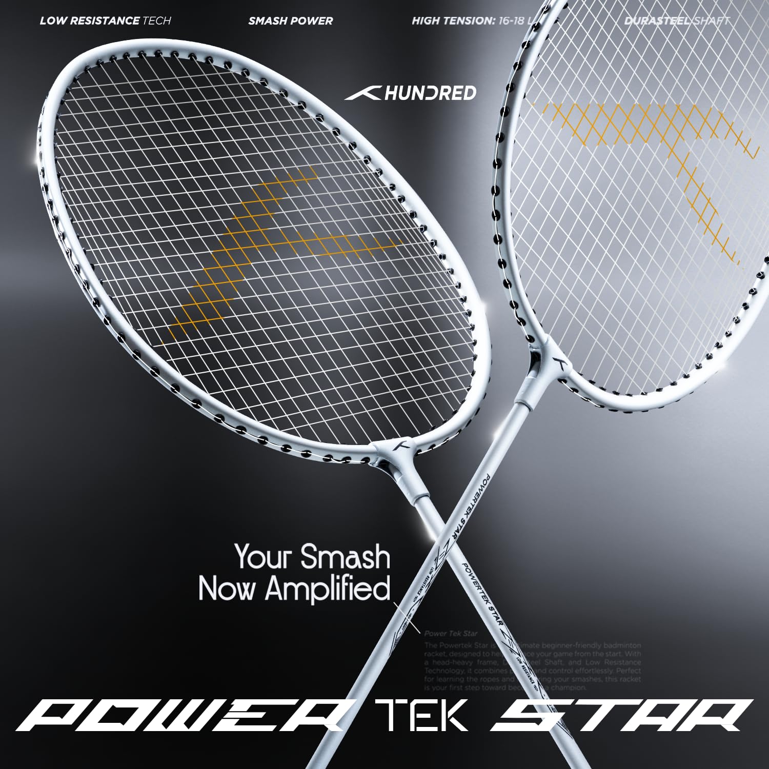 Hundred Badminton Racket 