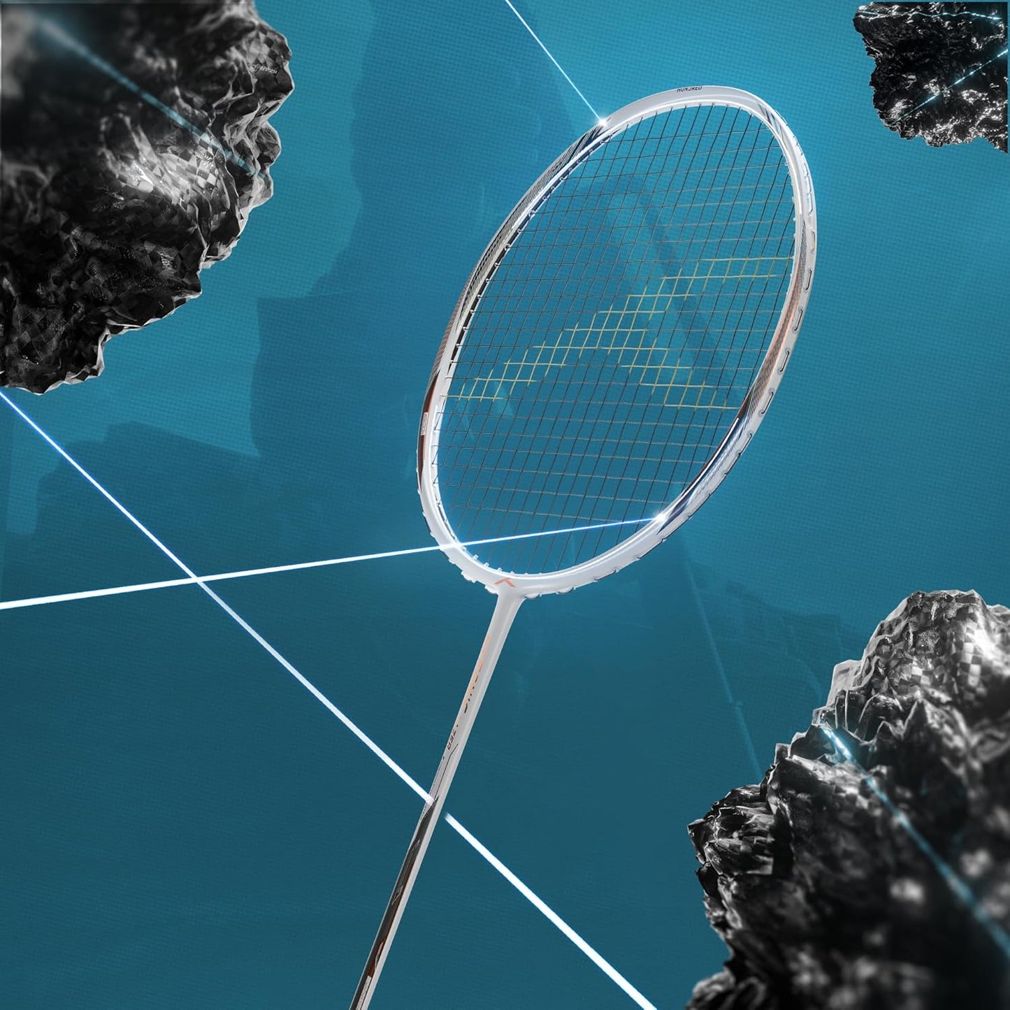 HUNDRED Hyfonic Lazer Badmintonschläger (5U, bespannt)  Präzise Kontrolle & Kraft