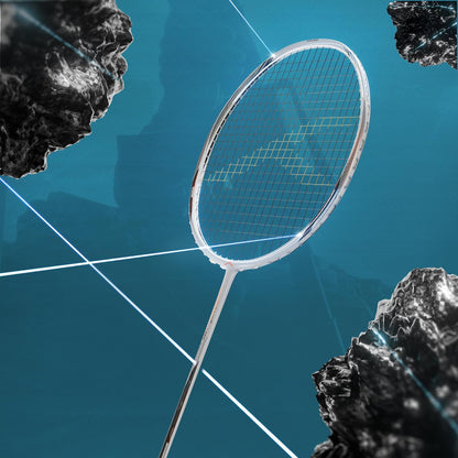 HUNDRED Hyfonic Lazer Badmintonschläger (5U, bespannt)  Präzise Kontrolle & Kraft